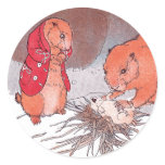 Crying Baby Prairie Dog Stickers