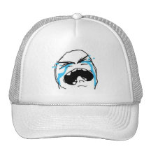 Crying Comic Meme Trucker Hats