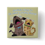 Crying dog and cat crying shame buttons