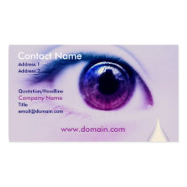 Crying Eye Business Card business cards