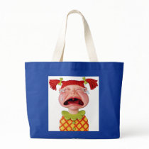 Crying Girl Tote Bag