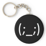 Crying (Japanese Smiley) Keychain