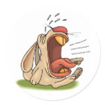 Crying Rabbit Stickers
