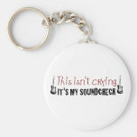 Crying sound check keychain