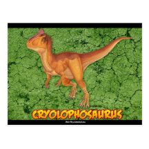 Cryolophosaurus postcard set