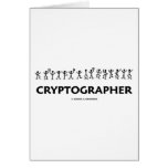 Cryptographer (Adventure Of The Dancing Men) Greeting Card
