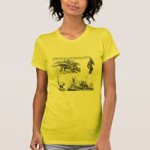 cryptozoology ladies petite Tshirt