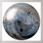 Crystal Ball Wolf Poster