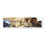 Crystal Caves In Dark Bumper Stickers