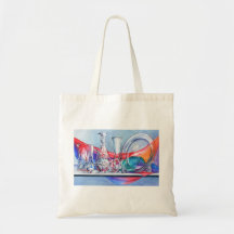 Crystal Clear in Colour Tote Bag