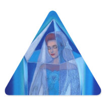 Crystal Dream Triangle Sticker