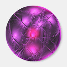 Crystal gazing (purple) magnets