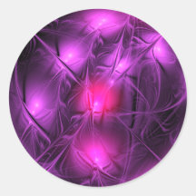 Crystal gazing (purple) stickers