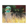 Crystal globe postcards