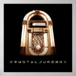 Crystal Jukebox Poster posters
