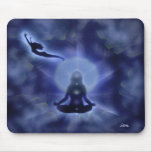 crystal meditation- mouse pad mousepads