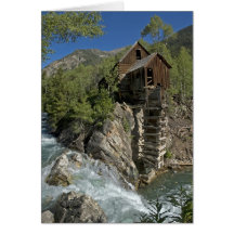 Crystal Mill greeting card