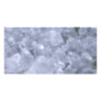 crystal custom photo card