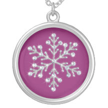 Crystal Snowflake Necklace