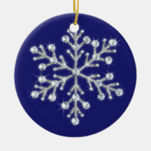 Crystal Snowflake Ornament