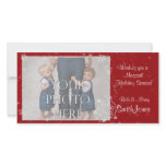 Crystal Snowflakes photo cards