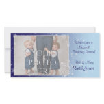 Crystal Snowflakes photo cards