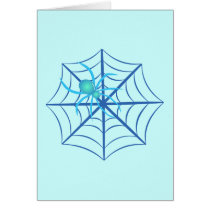 Crystal Spider Greeting Card