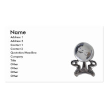 CrystalEuropeGlobe073110, Name, Address 1, Addr... Business Card Templates