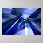 Crystalinn Blue posters