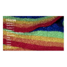 Crystallised Rainbow business cards