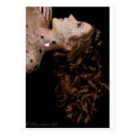crystals and hair post card