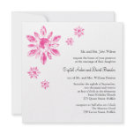 Crystal's Wedding Invitation (white)