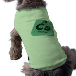 Cs Caesium pet clothing