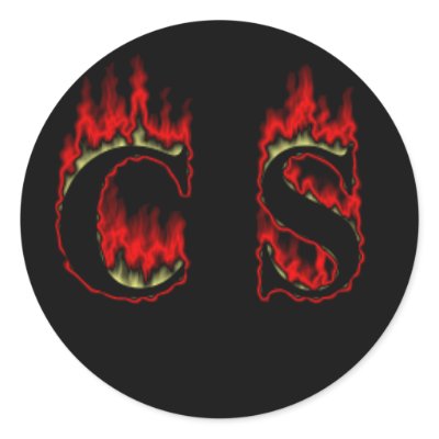 CS Flame Sticker by chokeslam
