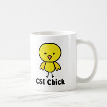 CSI Chick Mug