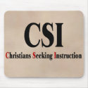 CSI Christians mousepads