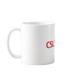 CSL Plasma white coffee mug