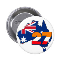 CSREP27austrailianew Pinback Button