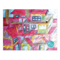 CTC International - Houses postcards