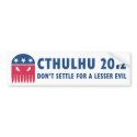 Cthulhu 2012 bumper stickers
