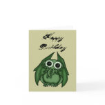 Cthulhu Birthday Card