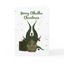 Cthulhu Christmas Card - Cthulhu