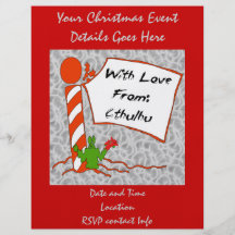 Cthulhu Christmas Flyer