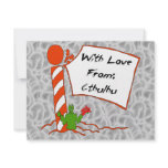 Cthulhu Christmas invitations