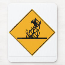 Cthulhu Eats Cars Mouse Pad
