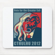 Cthulhu for President- 2012 Mouse Pads