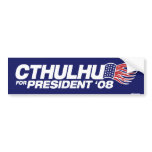 Cthulhu for President Bumper Sticker bumper stickers