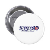 Cthulhu for President Button