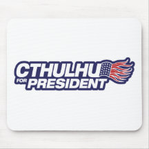 Cthulhu for President Mousepad