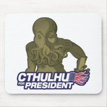 Cthulhu for President Mousepad